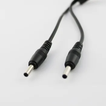 1pc 3,5 mm x 1,35 mm Ženski Dual Muški DC Razdjelnik Napajanja ac Adapter Kabel Kabel za video NADZOR 30 cm