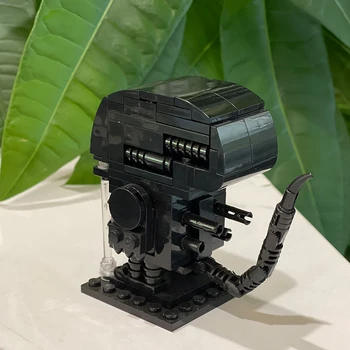 MOC Aliened Brickheadz Gradivni Blokovi Superjunaka Film Figurice high-Tech Doll Robot Rat Građevinske Cigle Igračke za Dječake Pokloni