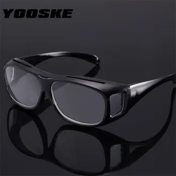 YOOSKE Modne naočale za čitanje Big Vision 1,6/1,8 puta pojačava vid Naočale za dalekovidnost + 250.+ 300