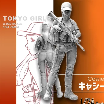1/24 kit smole (75 mm) Tokyo Girl Vojni serija Vojnika iz Tar. Самосборный A-032