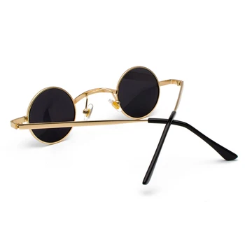 Kachawoo male okrugle sunčane naočale gospodo u metalnom ivicom krug u retro stilu maleni sunčane naočale za žene pribor ljeta 2018 UV400