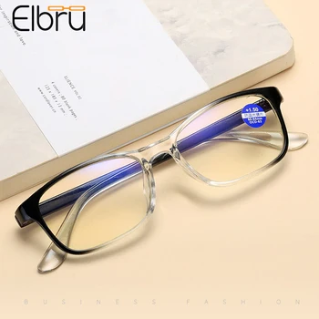 Elbru Ultra Naočale za čitanje s anti-plavom svjetlošću, Unisex Naočale za dalekovidnost, Ženski, Muški, Дальнозоркие naočale s диоптриями od + 1,0 do + 4,0