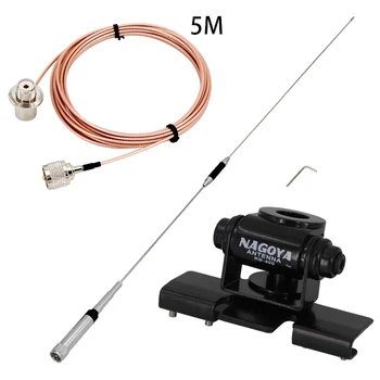 SL16-J / M Muški PL-259 NAGOYA NL-770R dual band VHF/UHF 144/430 Mhz, 3,0/ 5,5 dbi s visokim pojačanjem Amaterka autoradio Mobile/Станционная antena