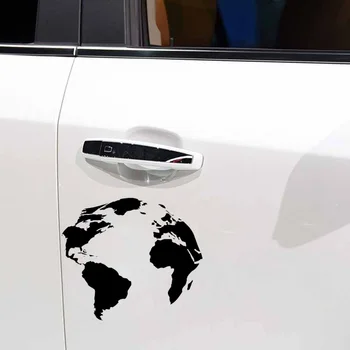 Karta Svijeta Južna Amerika Sjeverna Amerika Atlantik Afrika Europa Modni Vinil Auto-Stil Auto Naljepnice Pribor za Kreativni PVC