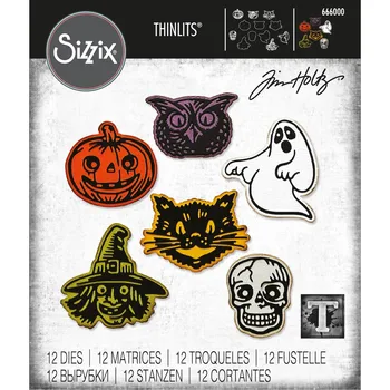 Halloween Nestašna Thinlits 2022 Nove Metalne Rezanje Marke DIY Scrapbooking Papir Zanat Album Ručni Rad Bušilica Za Kartice Umjetnost Žigosanje