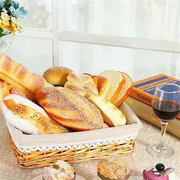 Umjetna Hrana Mekši Kruh Simulacijski Model Kriške Mekog Kruha Lažna Torta Pekara Rekvizite Za Snimanje Fotografija Dekor Kriške Mekog Kruha Kolač