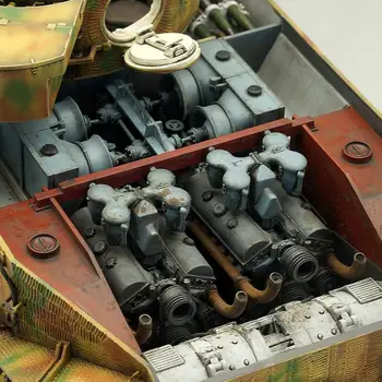 Zabava hobi 35A051 1/35 Panzerkampfwagen VI (P) Tigar P 003 Skup modela tenkova