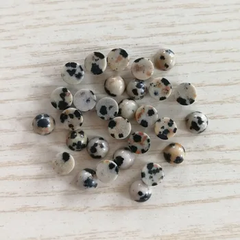 Moda 8 mm cijele кабошон prirodni spot kamen perle, privjesci za nakit Veleprodaja 50 kom./lot besplatna dostava bez rupe