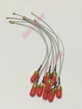 10 kom./lot SMA Konektor Za UFL/IPX Konektor RF Koaksijalni Produžetak Pletenica Kabel 1.13 Siva 15 cm