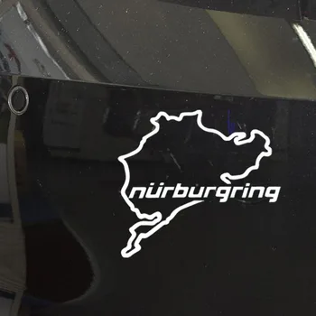 Stil automobila Utrke Cestovni Utrke Nurburgring Kreativne Modne Naljepnice Za Prozore