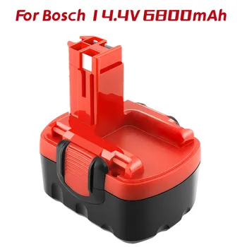 6800 mah Ni MH baterija 14,4 v odnosi se na akumulator Bosch PSR 14,4 v BAT159 BAT038 BAT040 BAT041 BAT140 2607335685 2607335533
