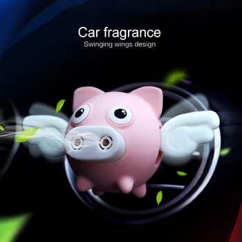 Modni slatka Leteće svinje u obliku auto oprema auto oprema interijer parfem auto oprema uređenje auto pribor ukras