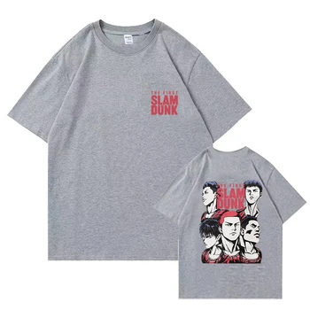 Anime Prvi Слэм Dunk Grafički t-Shirt Muška Majica S Kratkim Rukavima Svakodnevne Majicu u Stilu Харадзюку
