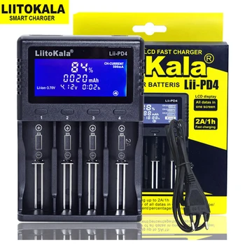 LiitoKala Lii-S8 LiiS6 Lii-M4 Lii500 Lii-PD4 18650 Smart Univerzalni Punjač za 18650 26650 14500 21700 26700 AA i AAA baterija