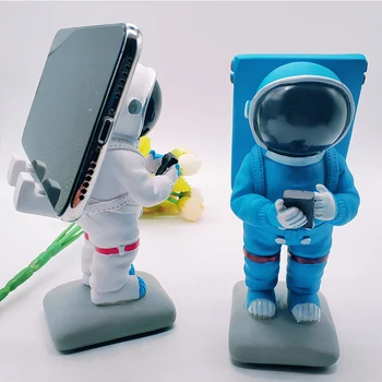 Mobilne Pametne telefone Držač Podrška Stol Dekor za iPhone XiaoMi Huawei Samsung Klasični Astronaut Kozmonaut Mobilni Telefon Nosač