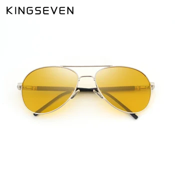 Kingseven 2017 Muške Sunčane naočale za Noćni Vid zaštitne Naočale HD Polarizator Sunčane naočale Muške Naočale Za Vožnju Muške, Ženske Pribor