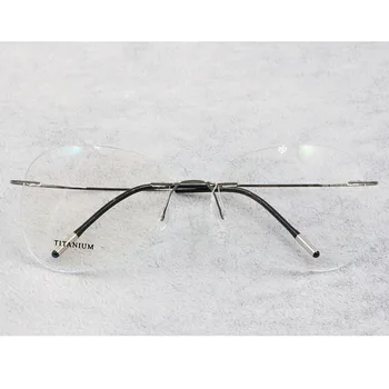 BCLEAR Titan Rimless, Modni Dizajner Naočale, Optički Okvira za Naočale, Muške i ženske Naočale, Svjetlo Fleksibilne Naočale