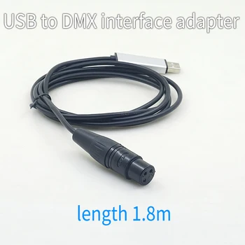 USB Sučelje DMX 512 Led Računalo DMX512 RAČUNALA s Upravljačkim Softverom USB Kabela DMX Kontroler je Kazališni Rasvjeta svjetla za parkiranje