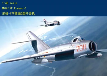 HobbyBoss 80334 1:48 - Kit zrakoplova MiG-17F Fresco C hobby boss
