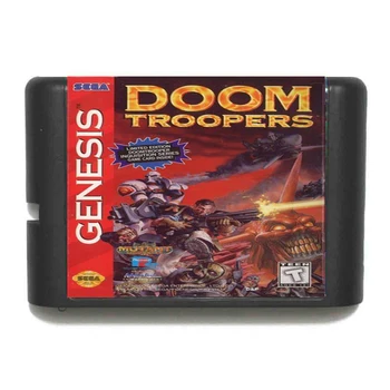 Mutant Doom Troopers NTSC-u SAD-u 16 bita MD Igraća karta Za Sega Mega Drive Za Genesis