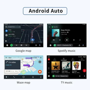 Žični i Bežični C arPlay Bežični Android Auto Ključ Ogledalo Za Promjene Android Screen Auto Ariplay Smart Link GPS Navigacija