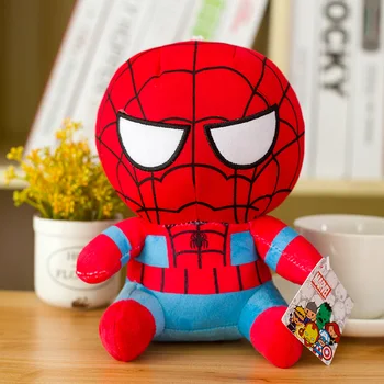 20 cm Marvel Avengers Soft Диснеевские Soft Kapetan Amerika, Iron Man Spider-Man Pliš Igračke Film Lutke Božićne Darove Za Djecu, Dječake