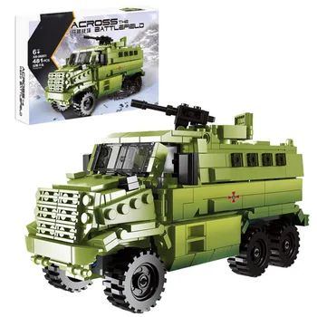 Rusija moderna vojna Oklopna Transportni kamion batisbricks gradbeni blok ww2 model automobila cigle igračke za dječake pokloni