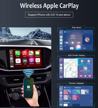 Android 12 Carplay Auto Za Renault Clio 3 4 2012 - 2018 Auto radio Media Player, GPS Navigacija DSP RDS BT IPS