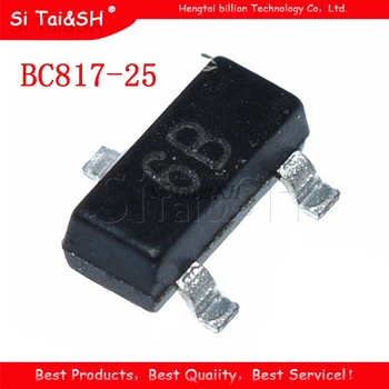 100PC BC817-25 SOT23 817-25 SOT SMD 6B novi tranzistor