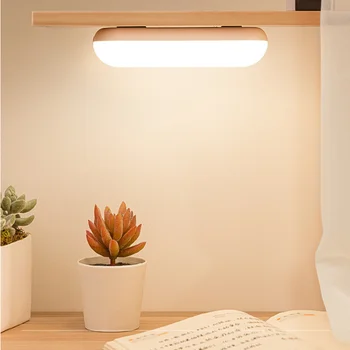 Led noćno svjetlo za zaštitu očiju bežični zaslon osjetljiv na trening lampa za čitanje u domu USB punjenje zatamnjen mini-noćno svjetlo za spavaće sobe