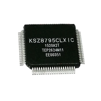 KSZ8795CLXIC LQFP-80 KSZ8795 kontroler Čip IC Integrirani sklop Potpuno Novi Originalni Besplatna Dostava