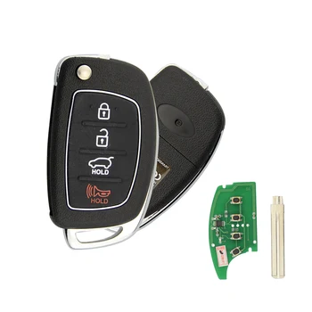 OkeyTech Prebacivanja 315/433 Mhz Flip Daljinski Ključ za Hyundai Elantra Accent Ix35 IX45 I30 Solaris Tucson I20 Santa Fe ID46 Čip