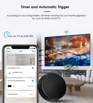 CORUI Tuya Wifi IR Daljinski Upravljač Pametan Univerzalni Infracrveni Daljinski Upravljač Za AC TV DVD Podržava aplikaciju Smart Life Alexa Google Home