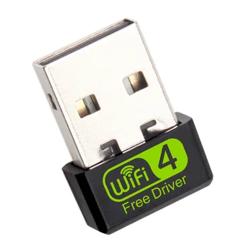 USB WiFi Adapter 150 Mb/s, Besplatni Upravljački program za USB Wireless Mrežna kartica, WiFi Adapter Ključ Ethernet USB Wi-Fi USB Adapter 8188GU