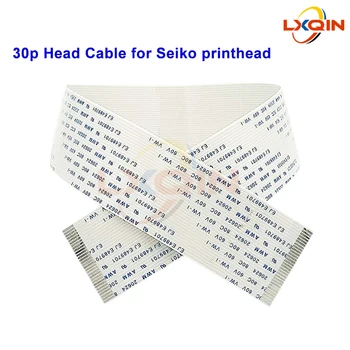 LXQIN 10 kom. 30 P kabel za prijenos podataka za ispisne glave Seiko FFC flat kabel za prijenos podataka za nebeskog boje Allwin Xuli Aifa Wit-color Human ploter 30pin