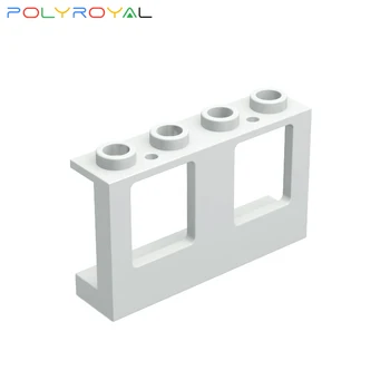 Gradivni blokovi dio 4863 dvostruki okvir 1x4x2 10 KOM MOC Kompatibilan S markama igračke za djecu 61345