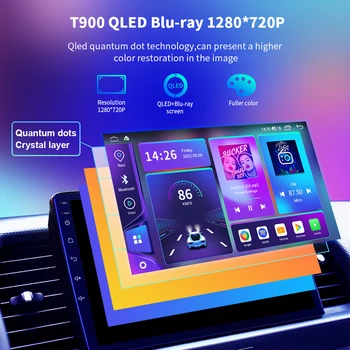 EKIY T900 8G 128G 8 CORE Авторадио Android 10 Za SsangYong Rexton III 3 2012-2017 Auto Radio Multimedija QlED GPS Navigator 2din