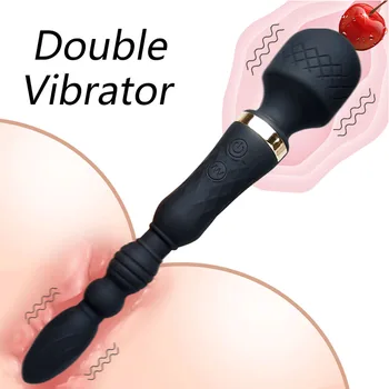 10 Načina Vibracije, Soft Moćan Magični Štapić, AV Vibrator za Žene, Stimulator Klitorisa, USB Vibrator, Ženski Seks-Igračke za Odrasle