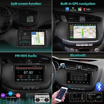 LeeKooLuu Android Авторадио 2 Din Auto Radio GPS Media Player 4G WiFi DSP Carplay Za BMW Serije 3 E90 E91 E92 E93 2005-2012