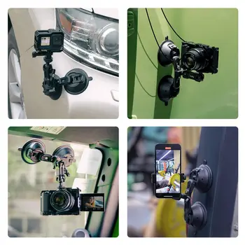 Pričvršćivanje na Присоске za kamere SmallRig za Vjetrobranskog stakla vozila GoPro za Snimanje vozila Sony DSLR sa nosačem za akcijske kamere -3566