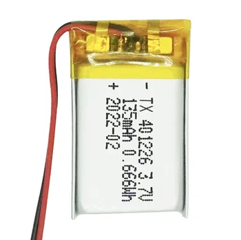 401226 litij baterija 135 mah narukvica za mjerenje temperature litij baterija 401225 diktafon polimer litij baterija