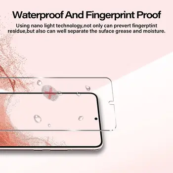 1/4 kom 0,2 mm Otisak Prsta Otključavanje Kaljeno Staklo Za Samsung Galaxy S22 5G Zaštitno Staklo Zaslona
