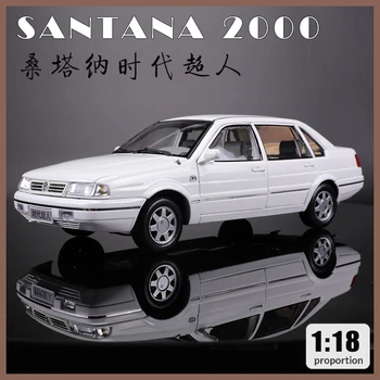 1:18 Santana 2000 Bijela Rafting Model Automobila Simulacija Obrt Ukras Zbirka Igračaka Alati Za Poklon
