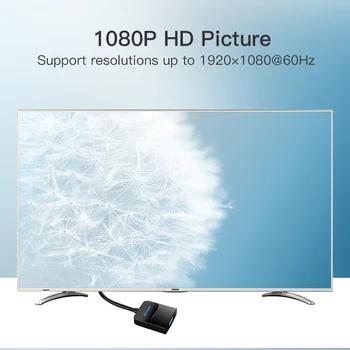Vention Displayport Adapter za VGA 1080 P Zaslon priključke i Priključke za Muškarce i Žene VGA Audio Converter za Projektor HDTV DVDMonitor DP na VGA