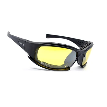NOVI Polarizirane Sunčane Naočale X7, Taktičke Naočale, Vojne Bodove Vojne biciklističke Sunčane Naočale, Muške Naočale Za Gađanje, Planinarske Naočale UV400