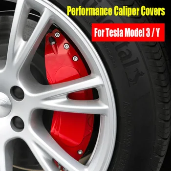 Kapa Čeljusti Performansi Za Model Tesla 3/Y Od Aluminijske Legure, Poklopac Kočnice, Šestar, Modifikacija Auto Oprema