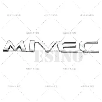 Auto-Stil MIVEC Auto krovni Nosač, ABS Ljepljive Amblem Krilo Hod Karoserije Ikonu Prtljažnika Naljepnica za Mistsishi Lancer Evolution Outlander