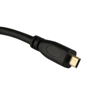 Mikro Mini HDMI-kompatibilni Priključak-HDMI-kompatibilnu Ženski Adapter Kabel za Priključak Converter Malina Pi 4 GoPro