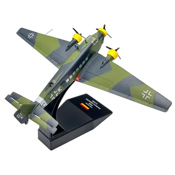 1/144 Skala Naknade Za Njemački Jezik Luftwaffe Junkers Ju52 Transportni Zrakoplov Od Metala Vojna Uniforma Lijevanje Pod Pritiskom Airpalne Model Игрушк