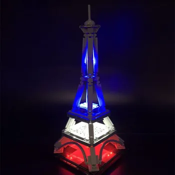 Komplet led žarulje za arhitekturu 21019 Eiffelov toranj Skyline Ne uključuje model